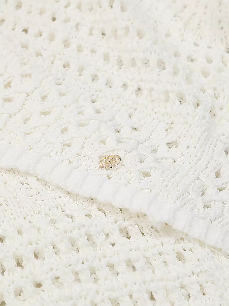 GUESS | Gilet en tricot pour fille | weiss