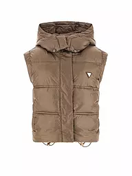 GUESS | Gilet matelassé | Marron clair