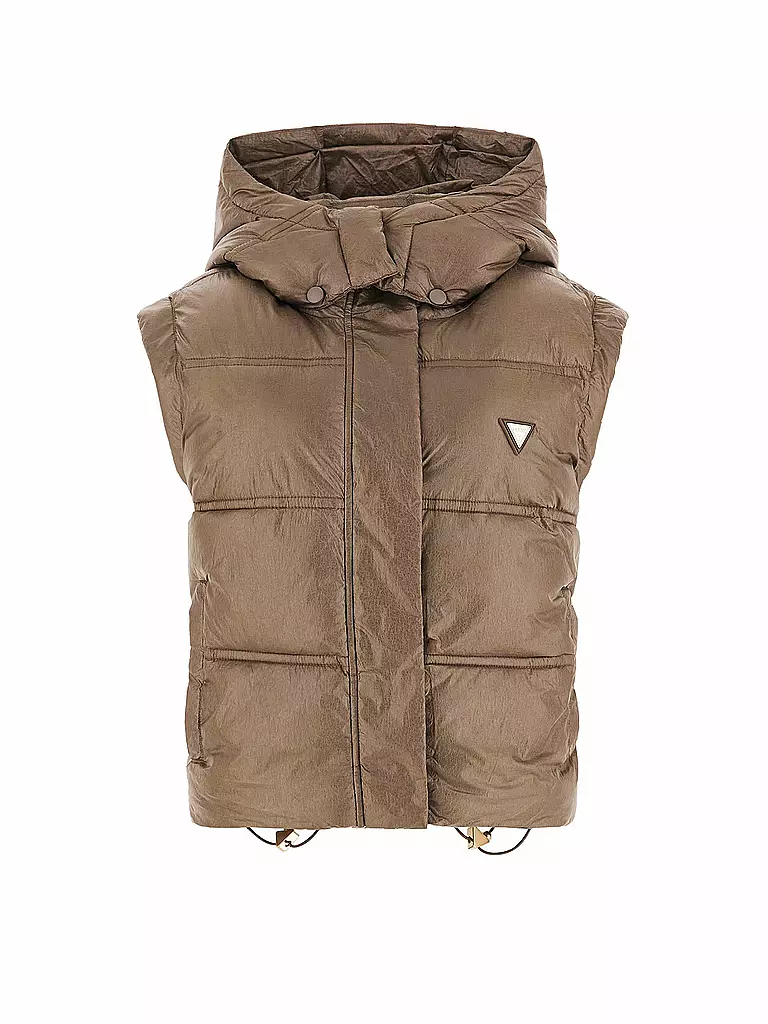 GUESS | Gilet matelassé | hellbraun