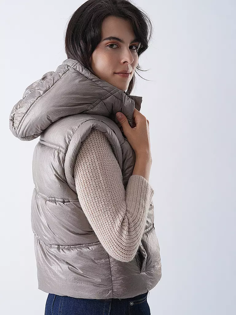 GUESS | Gilet matelassé | hellbraun