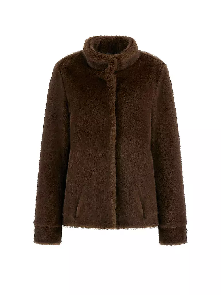 GUESS | Jacke in Felloptik LUNA | Marron