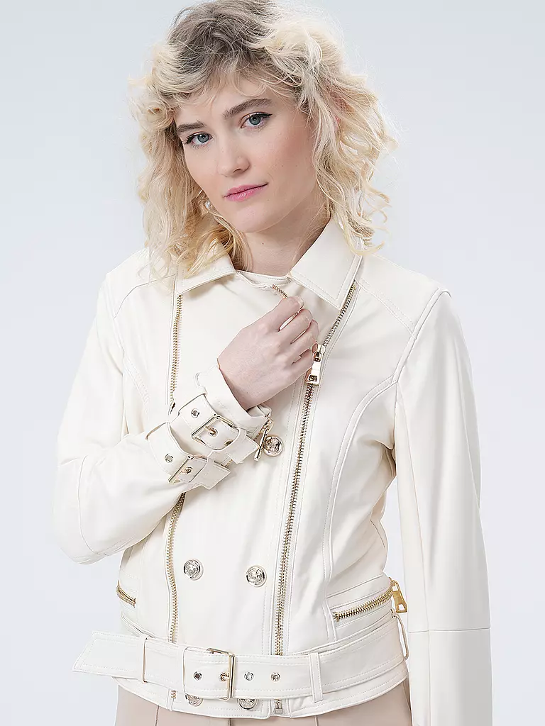 GUESS | Jacke in Lederoptik OLIVIA | Beige
