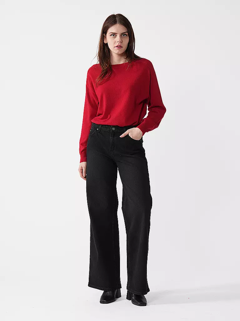 GUESS | Jean Jambe Large | schwarz