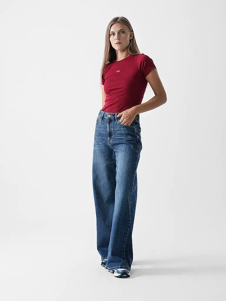 GUESS | Jeans à jambes larges | dunkelblau