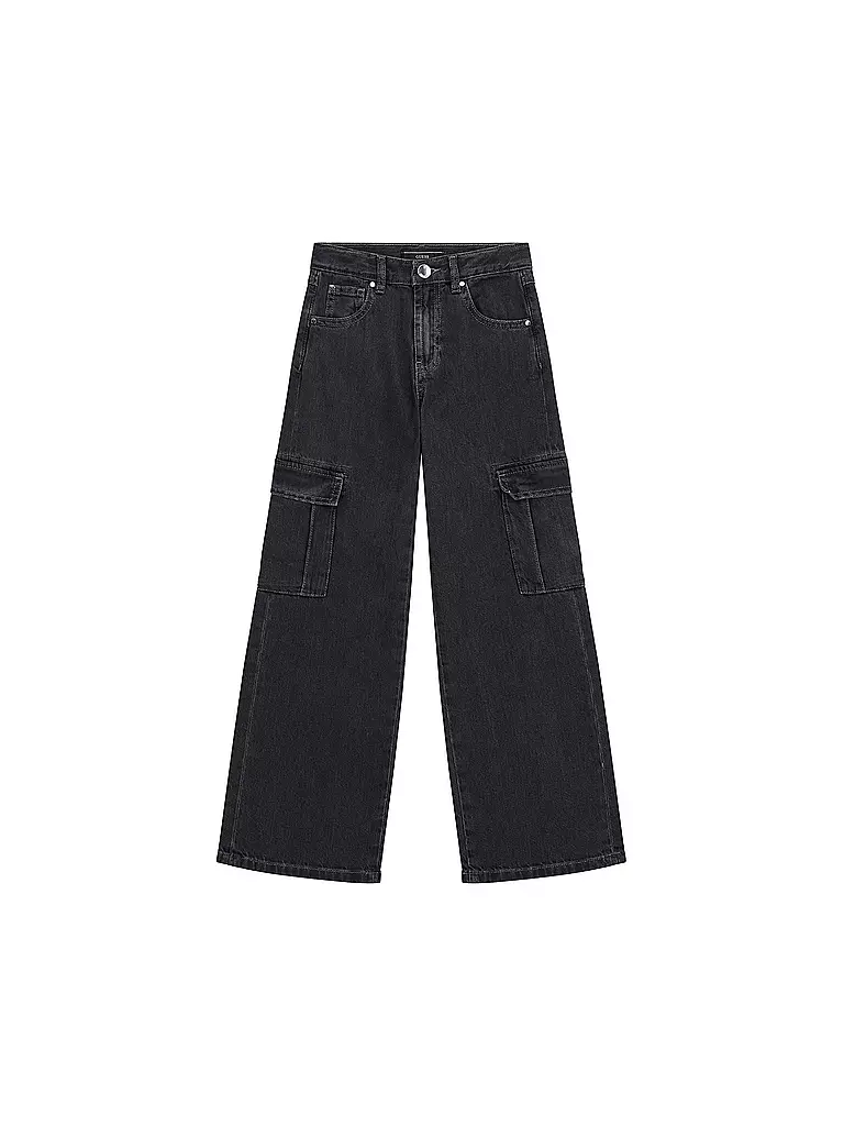 GUESS | Jeans Regular Fit pour fille | Noir