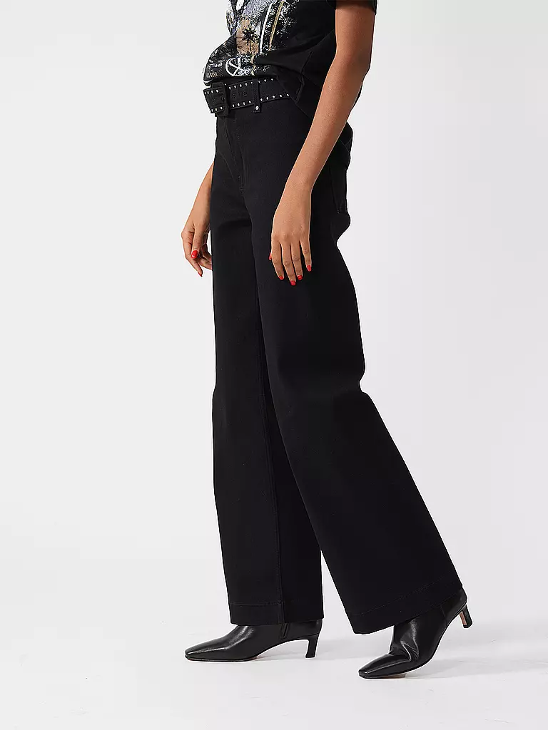 GUESS | Jeans Wide Leg DAKOTA  | Noir