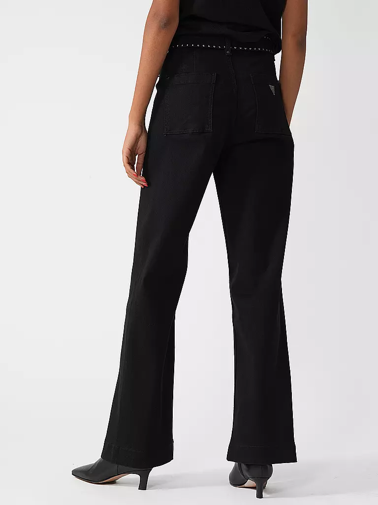 GUESS | Jeans Wide Leg DAKOTA  | Noir