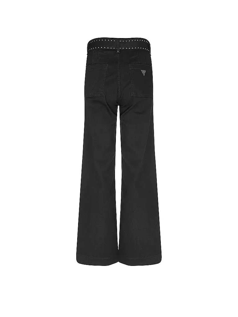 GUESS | Jeans Wide Leg DAKOTA  | Noir