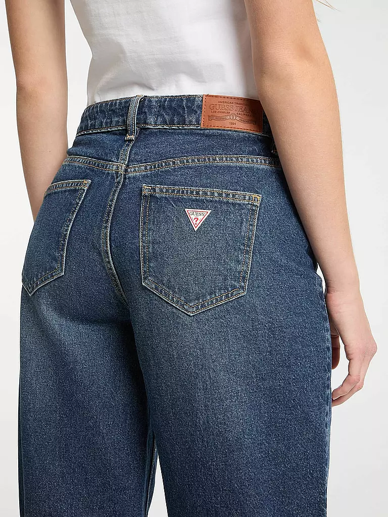 GUESS | Jeans Wide Leg | dunkelblau