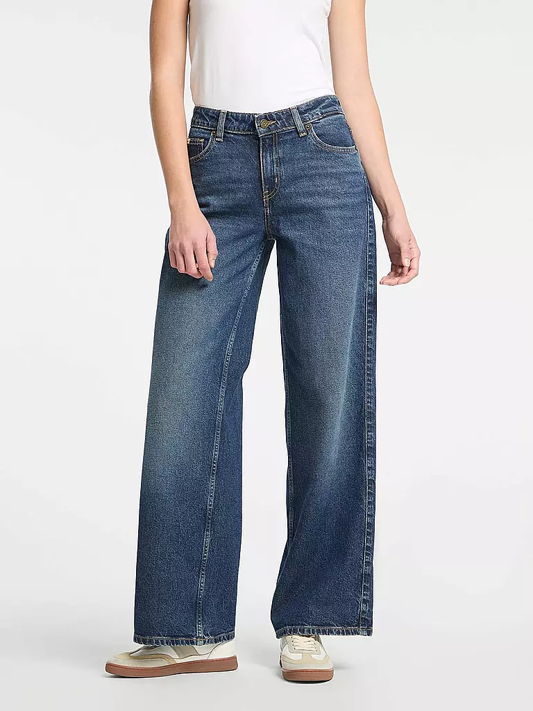 GUESS | Jeans Wide Leg | dunkelblau