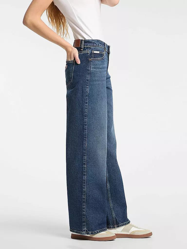 GUESS | Jeans Wide Leg | dunkelblau