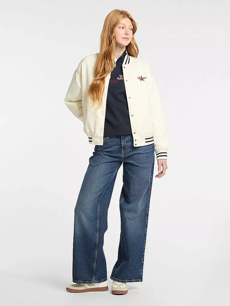 GUESS | Jeans Wide Leg | dunkelblau