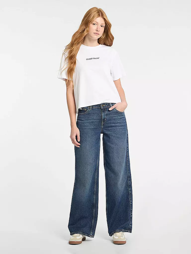 GUESS | Jeans Wide Leg | dunkelblau