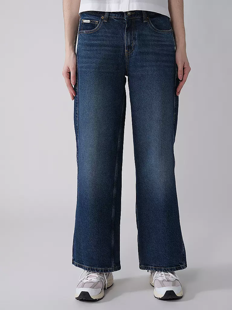 GUESS | Jeans Wide Leg | dunkelblau