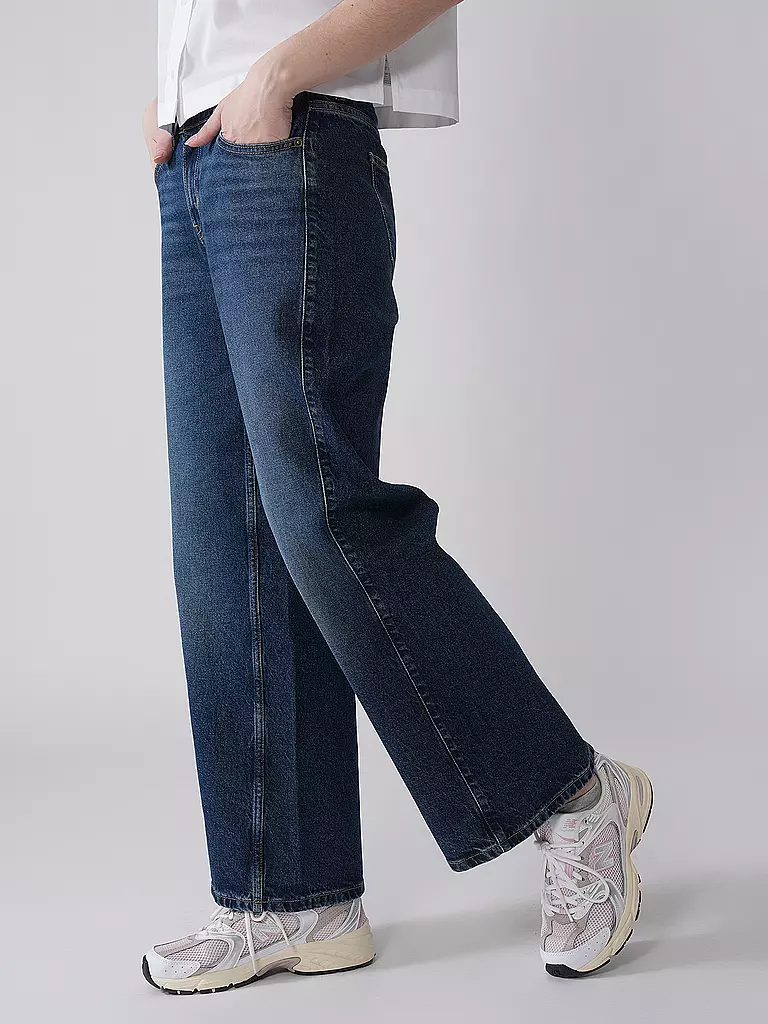 GUESS | Jeans Wide Leg | dunkelblau
