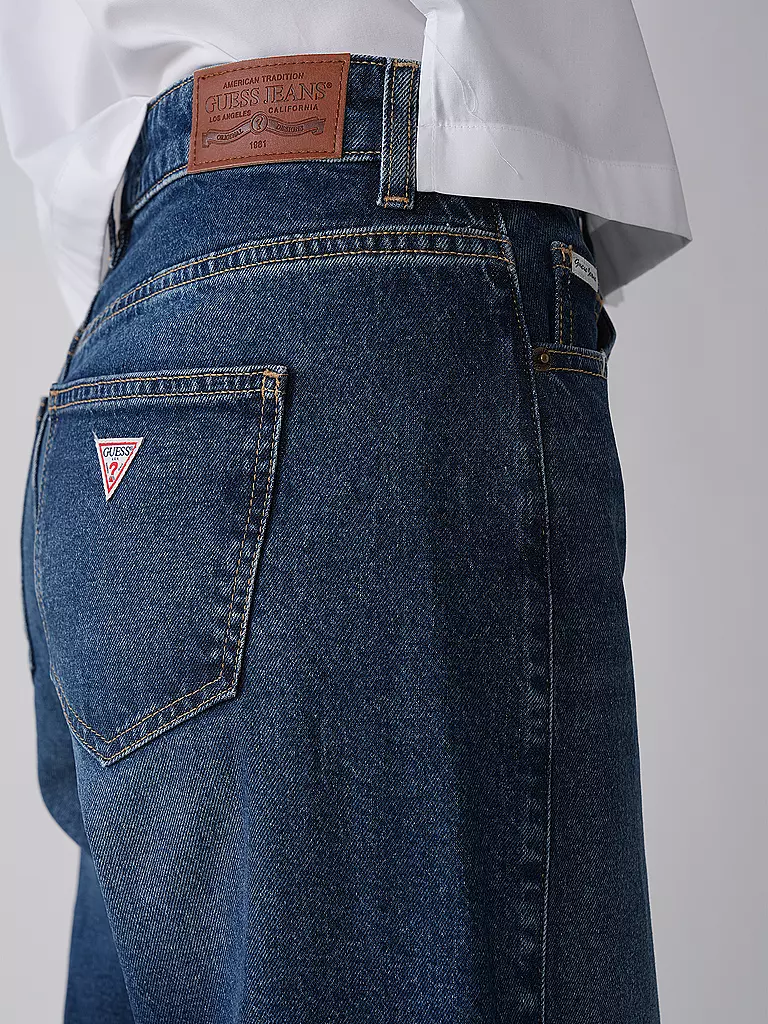 GUESS | Jeans Wide Leg | dunkelblau
