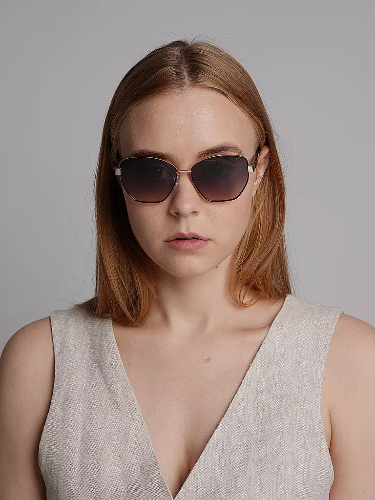 GUESS | Lunettes de soleil GU00102/56 | Noir