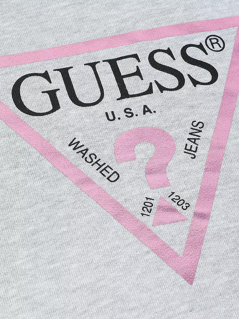 GUESS | Mädchen Kapuzensweater - Hoodie | Gris