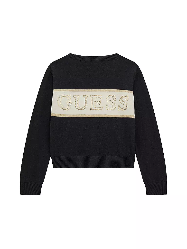 GUESS | Mädchen Strickjacke | Noir