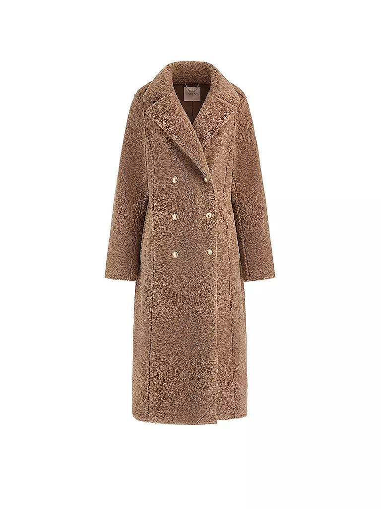GUESS | Mantel in Felloptik LAILA | Marron