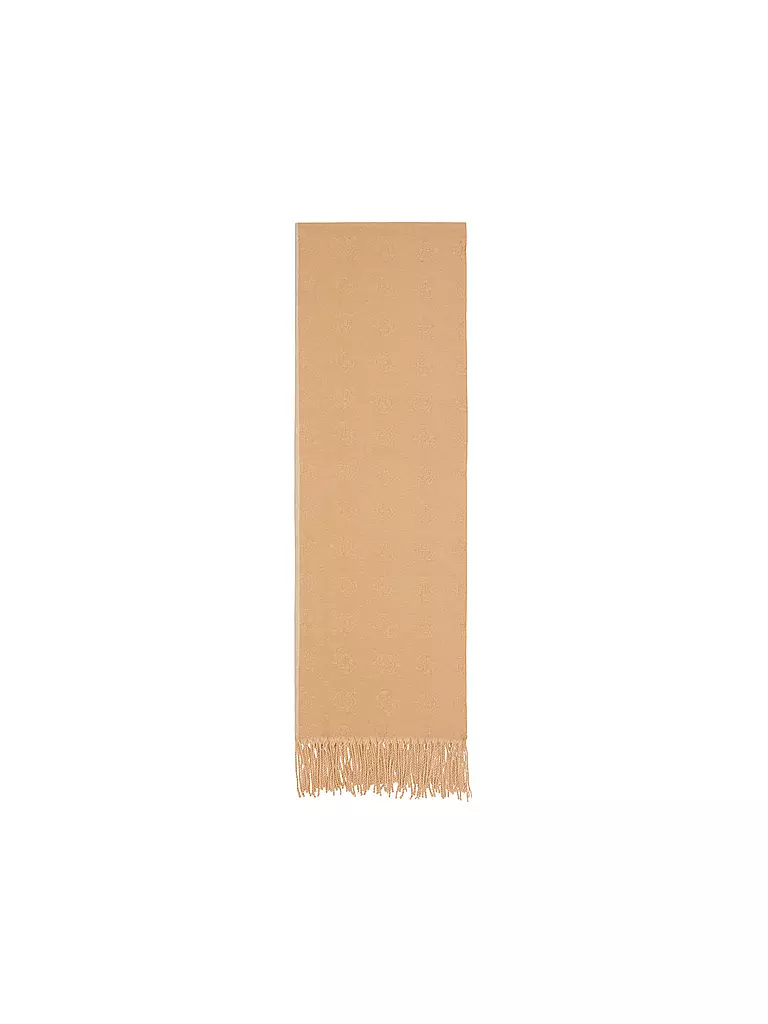 GUESS | Nom du produit: Schal
Marque: GUESS
Couleur: beige
Catégories: Mode,Dames

Matériel: Polyester / Polyamide
Motif: Uni
Style: Young Fashion,Glamour
Détails: Franges | Beige