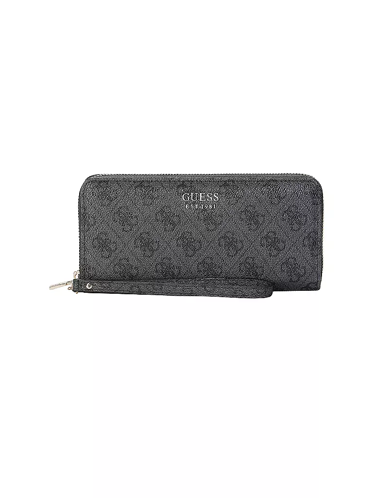 GUESS | Portefeuille BRENTON Large | Noir
