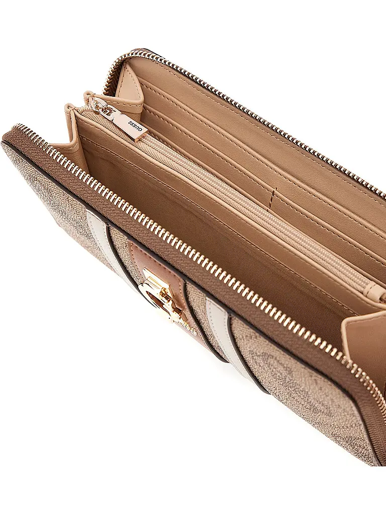 GUESS | Portefeuille ERENIA Large | beige