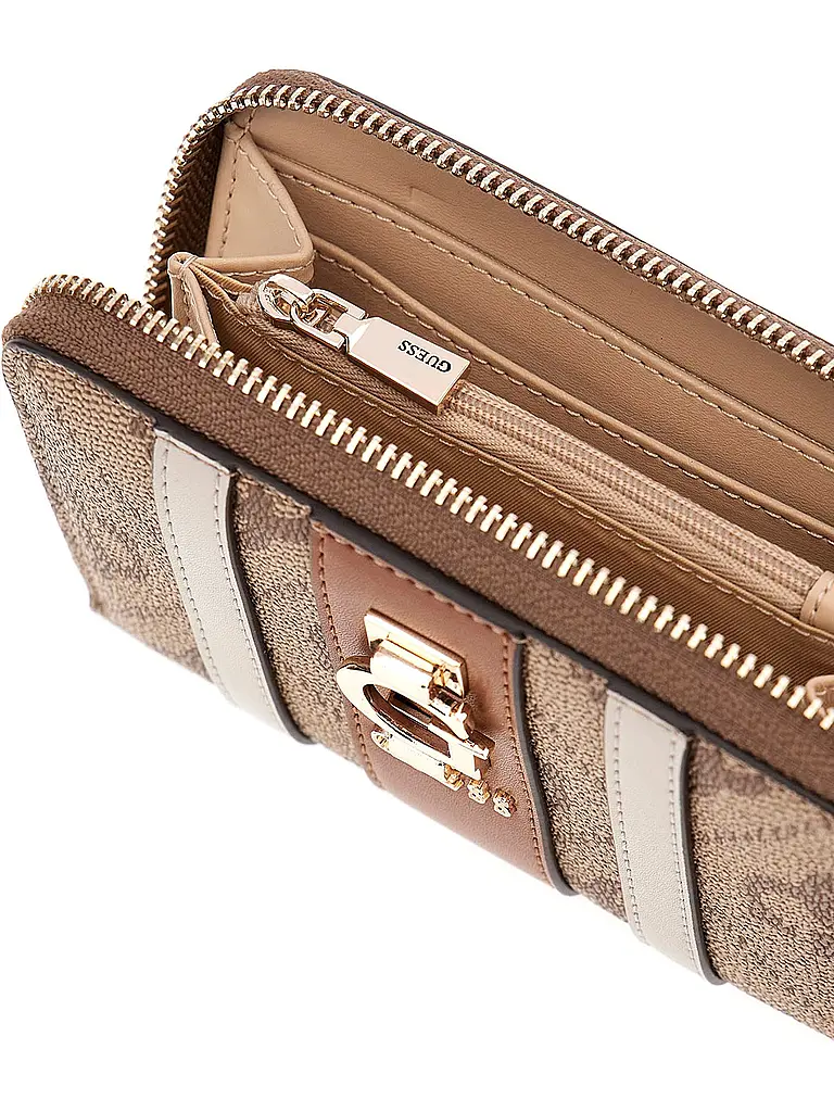 GUESS | Portefeuille ERENIA Medium | beige