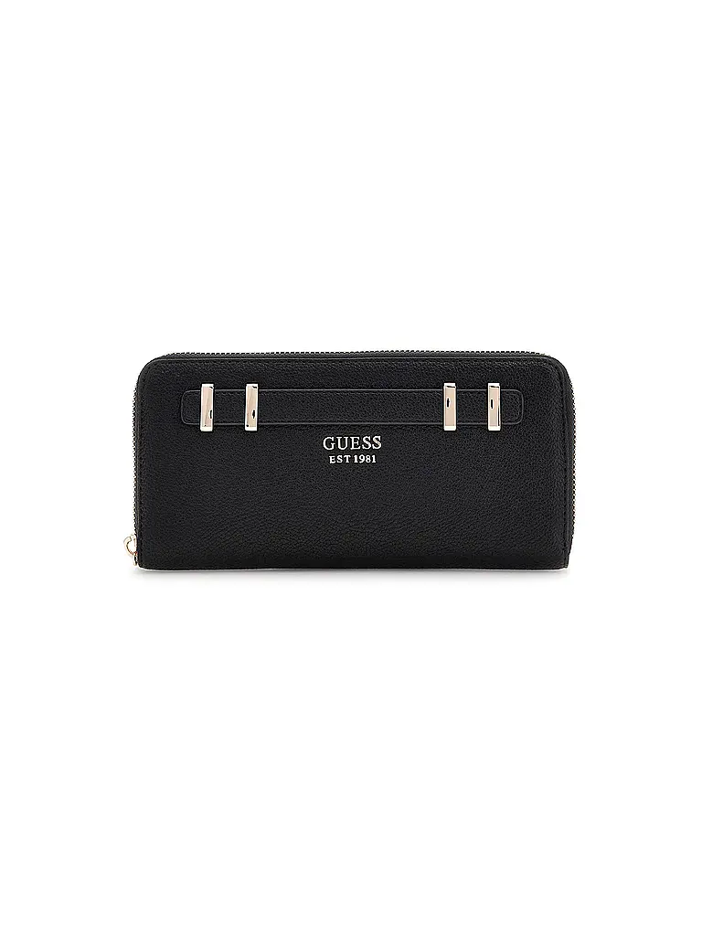 GUESS | Portefeuille GREGORIA Large | Noir