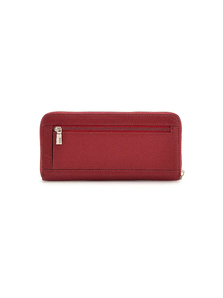 GUESS | Portefeuille GREGORIA Large | Rouge foncé