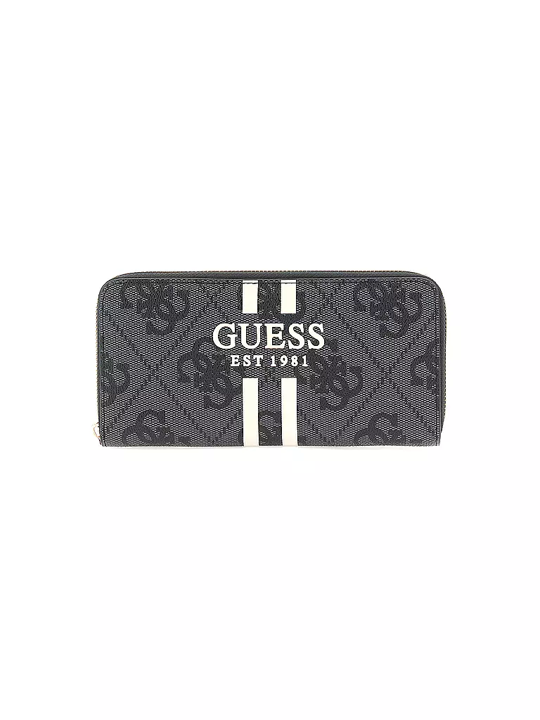 GUESS | Portefeuille LAUREL Large | schwarz