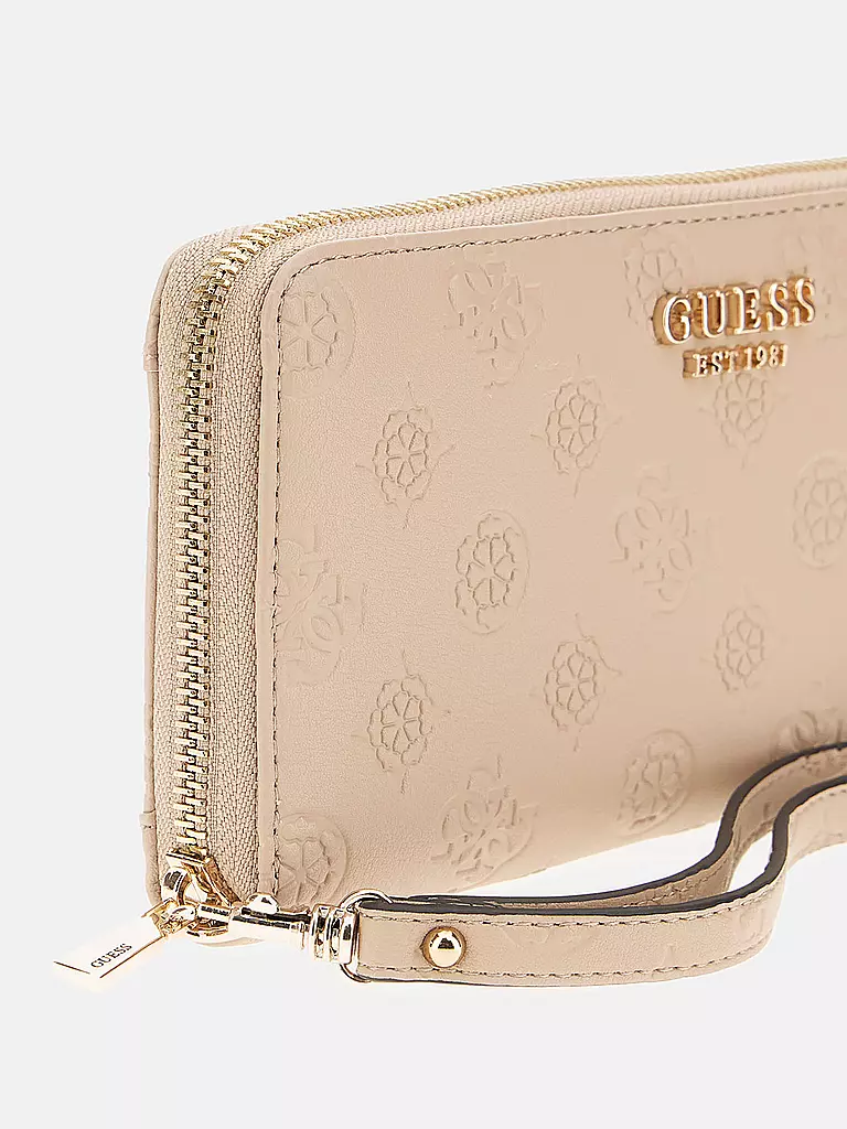 GUESS | Portefeuille PHOEBE Large | beige