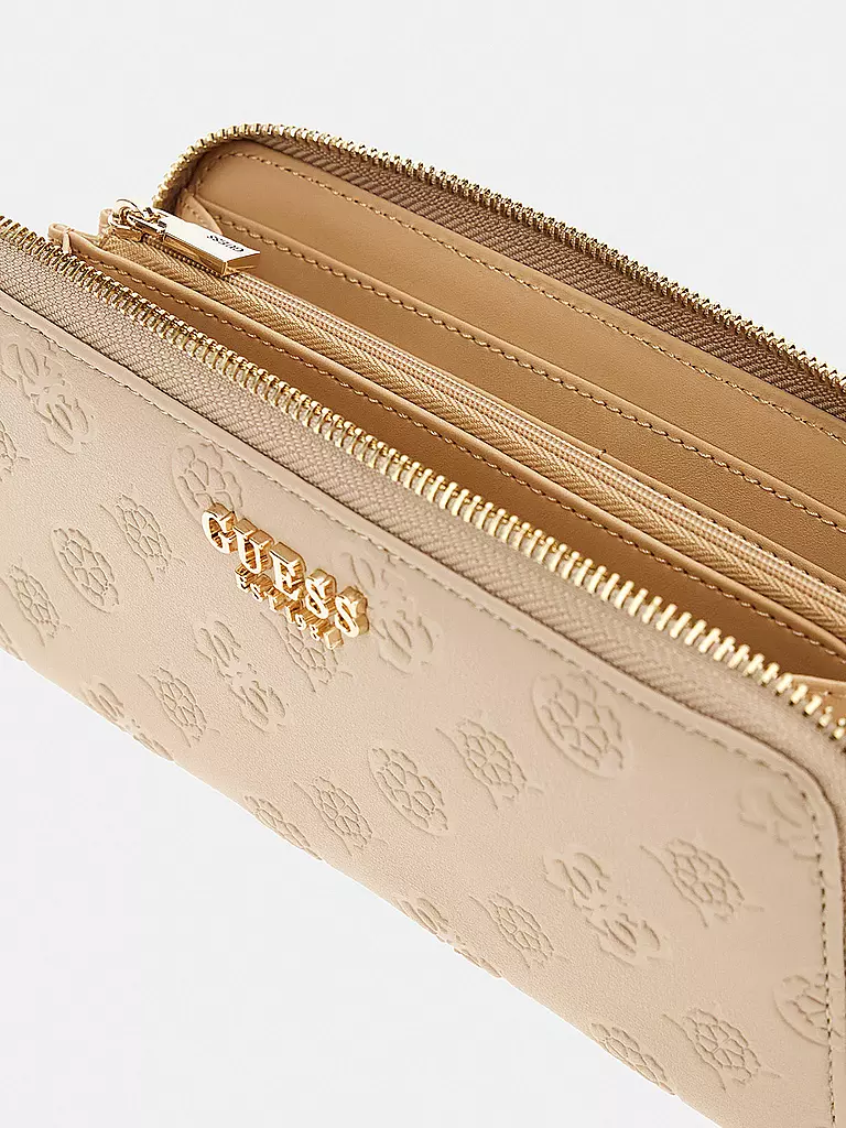 GUESS | Portefeuille PHOEBE Large | beige