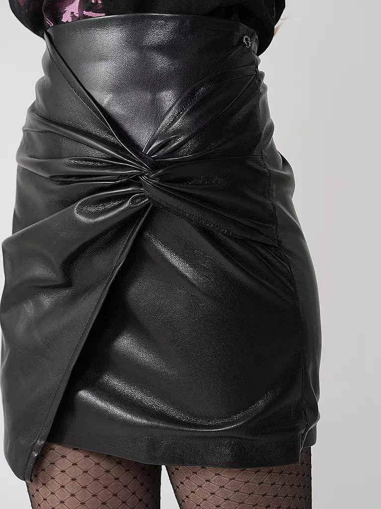 GUESS | Rock in Lederoptik | Noir