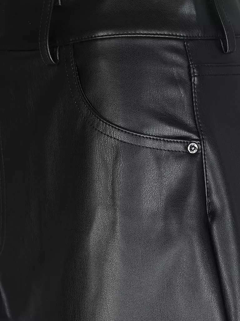 GUESS | Rock in Lederoptik | Noir