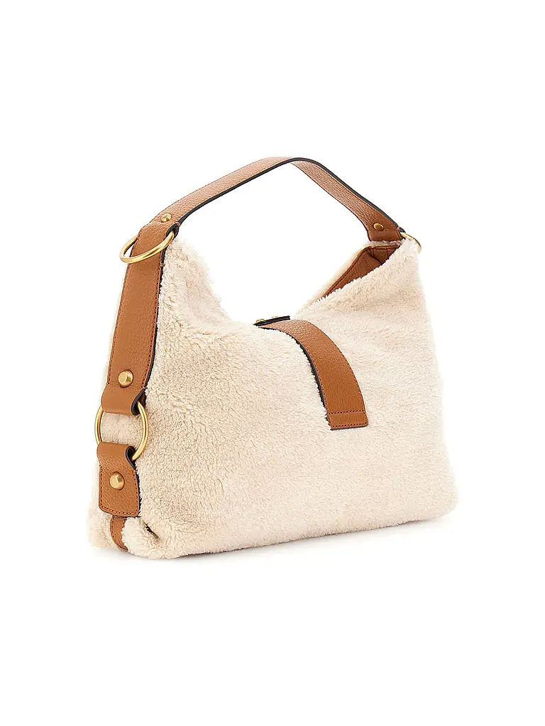 GUESS | Sac - Sac bandoulière CAMDEN
Marque: GUESS
Couleur: crème
Catégories: Mode,Femme

Matériel: Fourrure synthétique,Polyester / Polyamide
Motif: Uni
Style: Young Fashion,Glamour
Détails: Logo | Crème