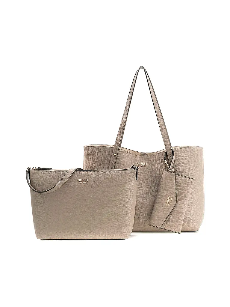 GUESS | Sac - Shopper BRENTON 3-en-1 | Gris