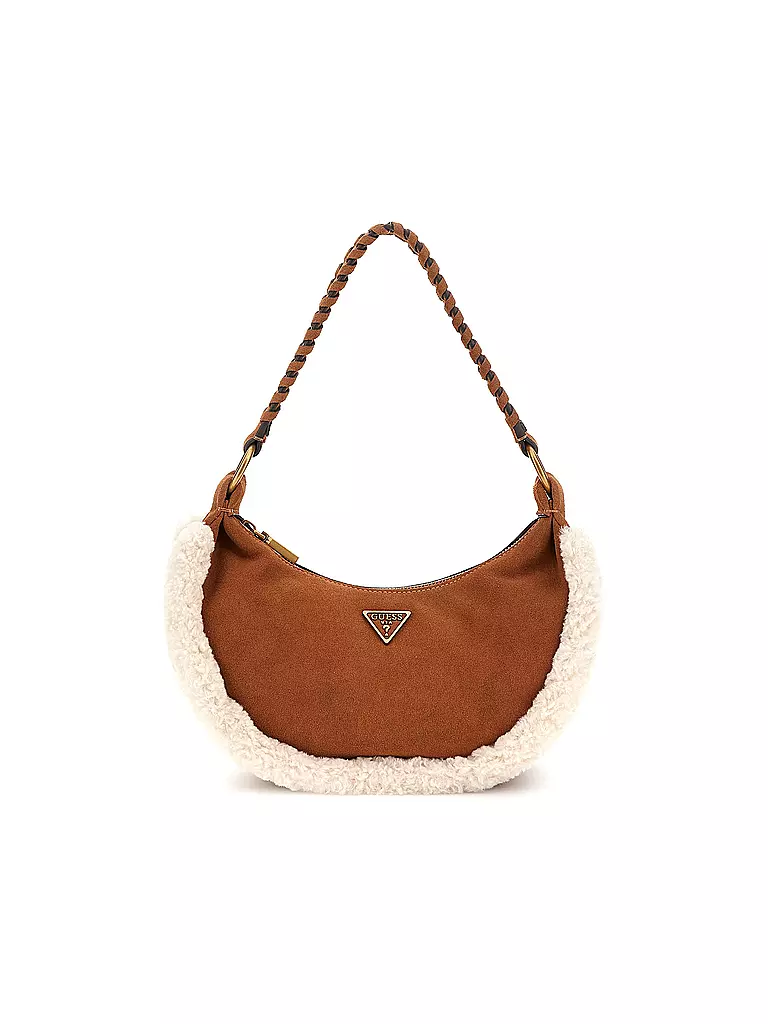 GUESS | Sac en cuir - Mini sac AMITA | Camel