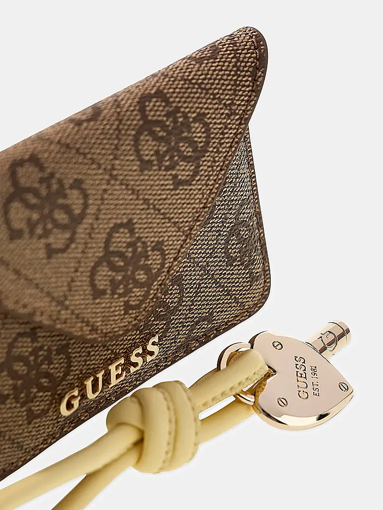 GUESS | Schlüsselanhänger - Kartenetui | Jaune