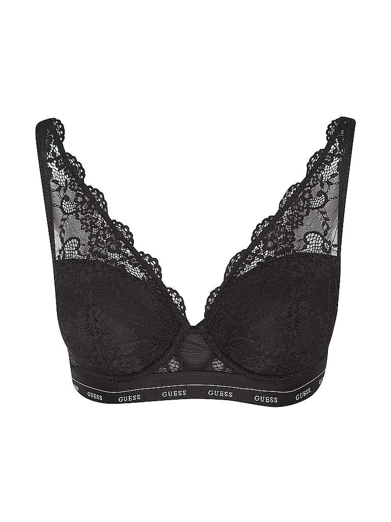 GUESS | Soutien-gorge rembourré JANE noir de jais | Noir