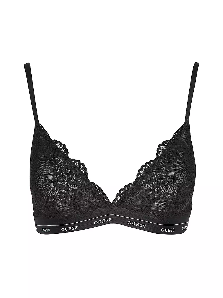 GUESS | Soutien-gorge triangle JANE noir de jais A996 | Noir