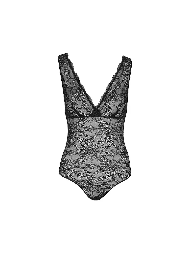 GUESS | Spitzenbody BELLE | Noir