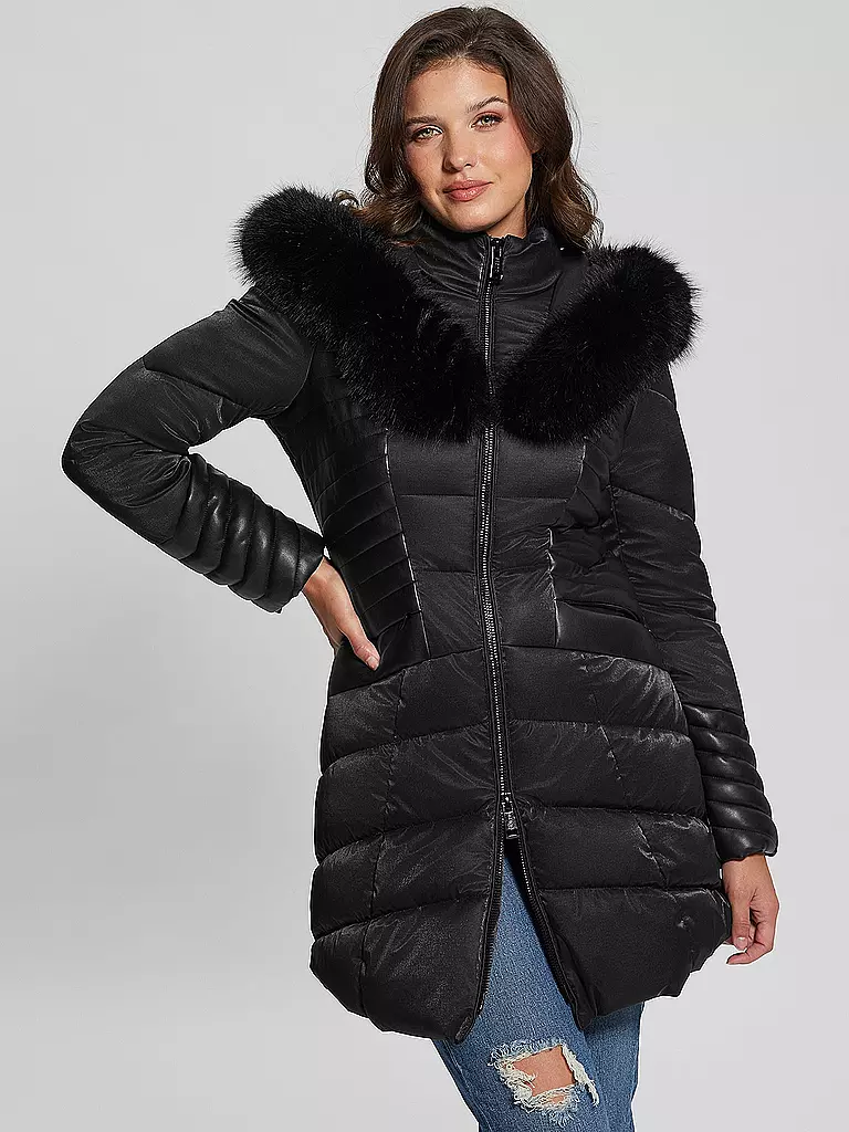 GUESS | Steppjacke NEW OXANA | Noir
