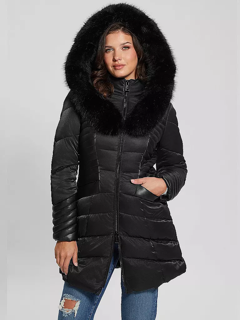 GUESS | Steppjacke NEW OXANA | Noir