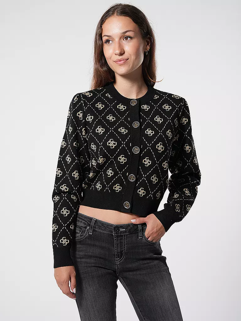 GUESS | Strickjacke SARAH | Noir