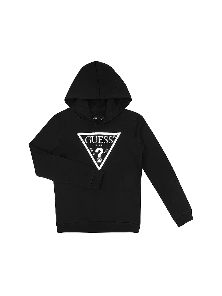 GUESS | Sweat à capuche pour fille - Hoodie | schwarz