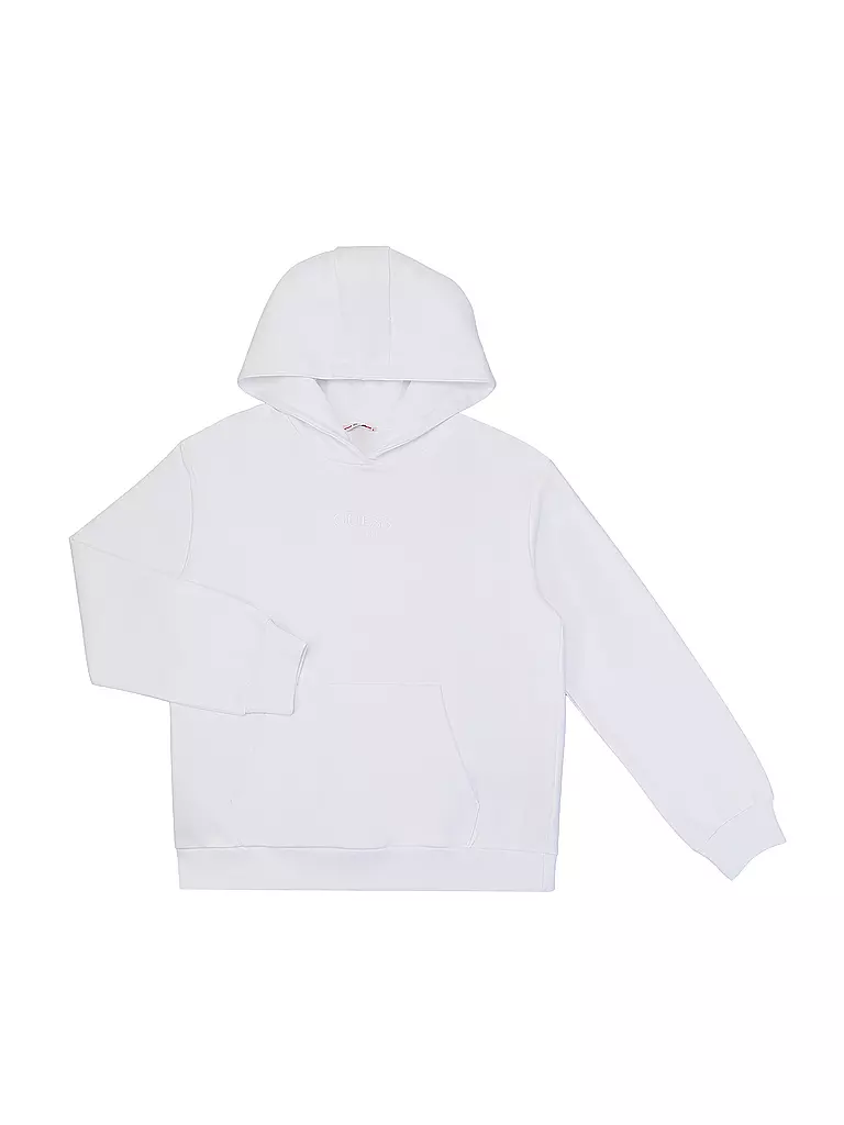 GUESS | Sweat à capuche pour fille - Hoodie | weiss