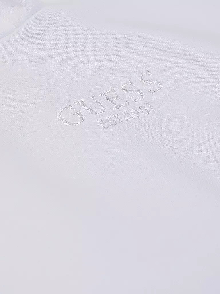 GUESS | Sweat à capuche pour fille - Hoodie | weiss