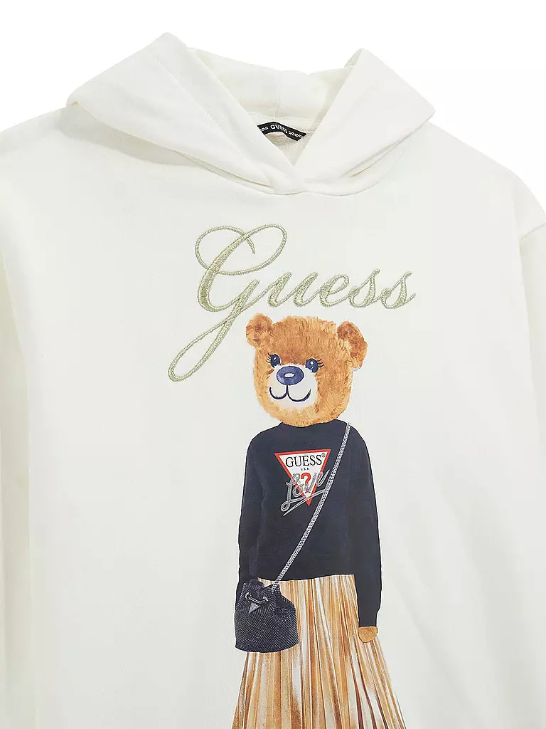 GUESS | Sweat à capuche pour fille - Hoodie | creme