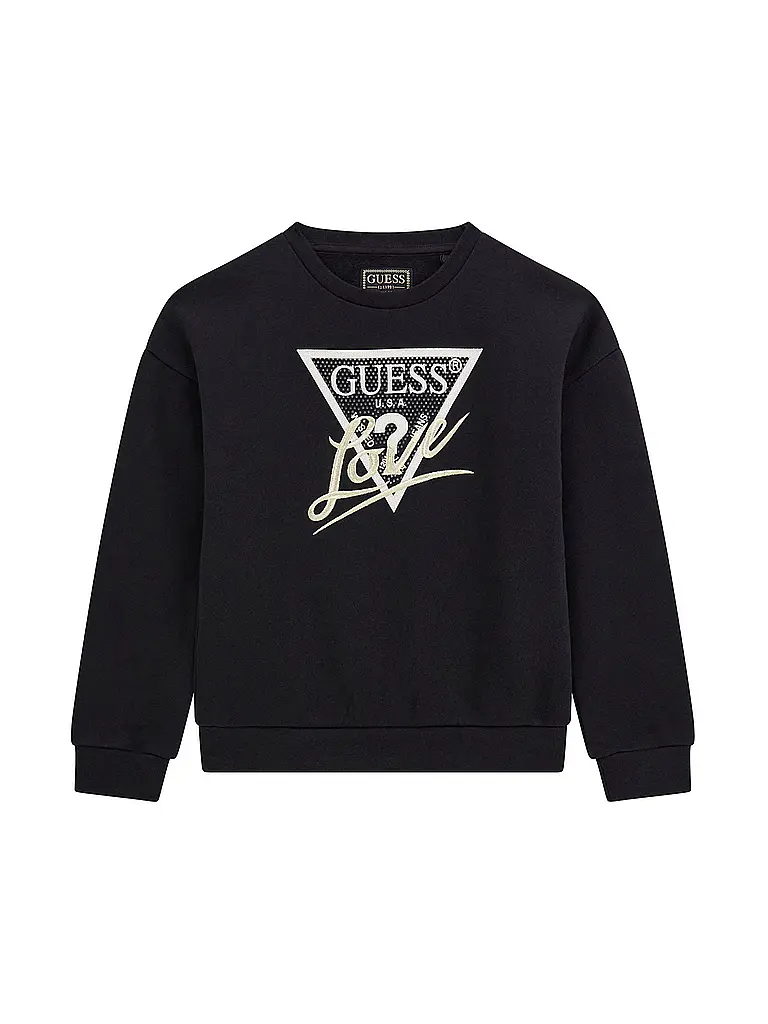 GUESS | Sweat pour fille | schwarz